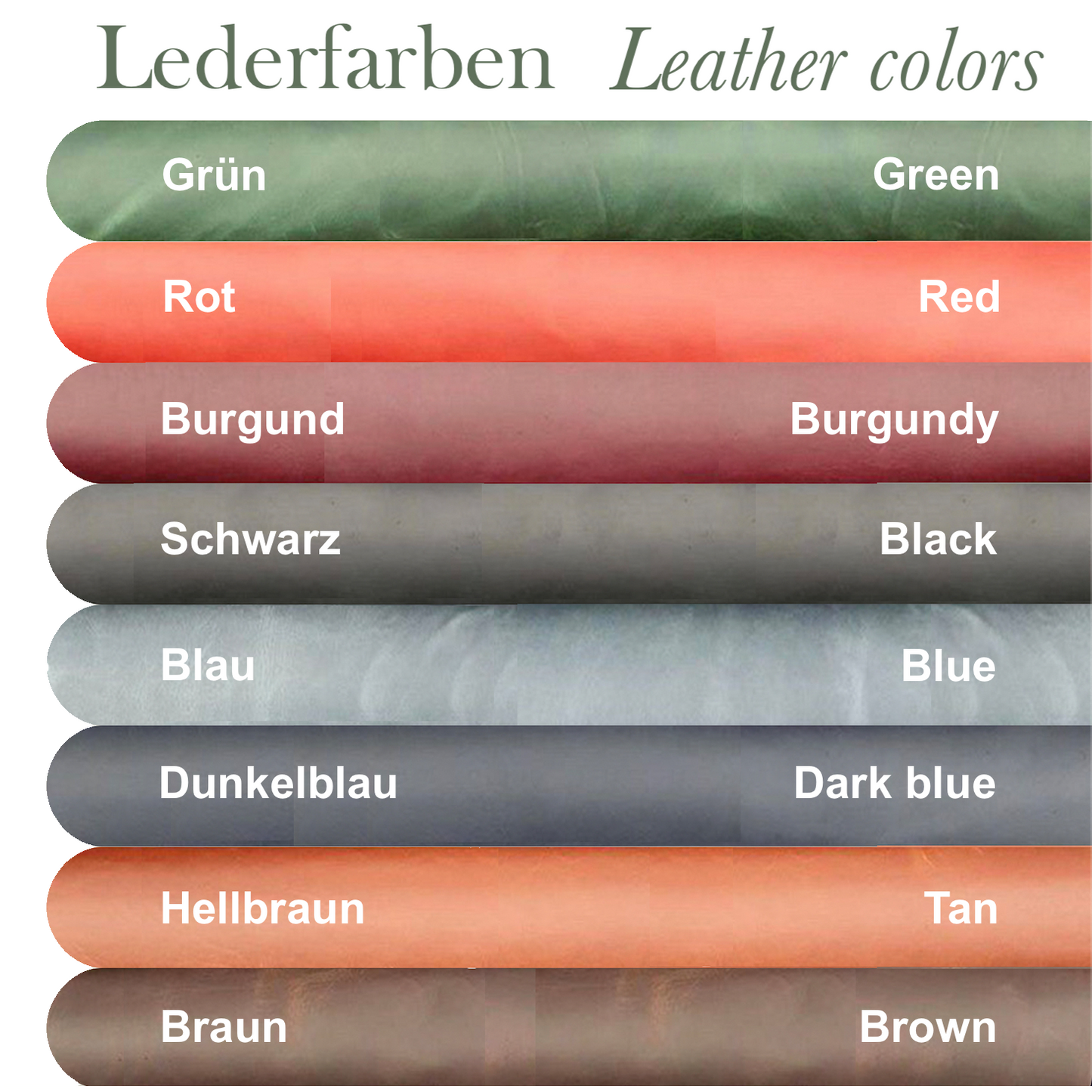 Handmade Grillwerkzeugstasche aus Leder