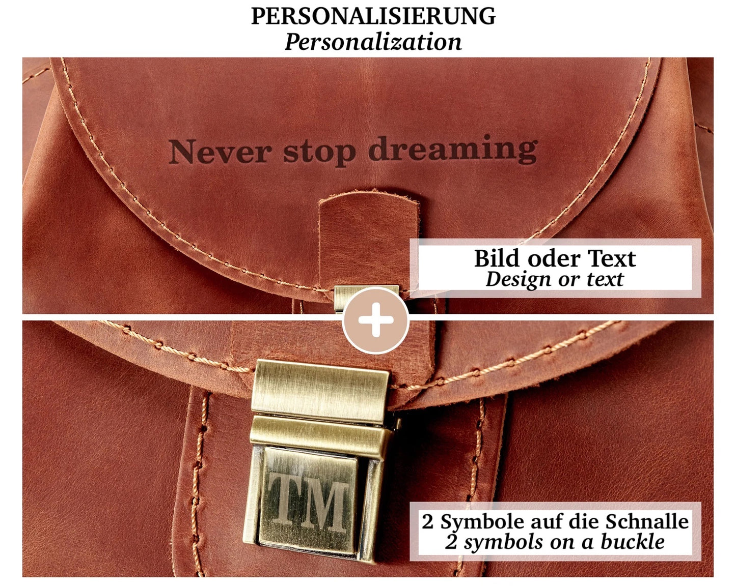 Handmade Kulturtasche aus Leder