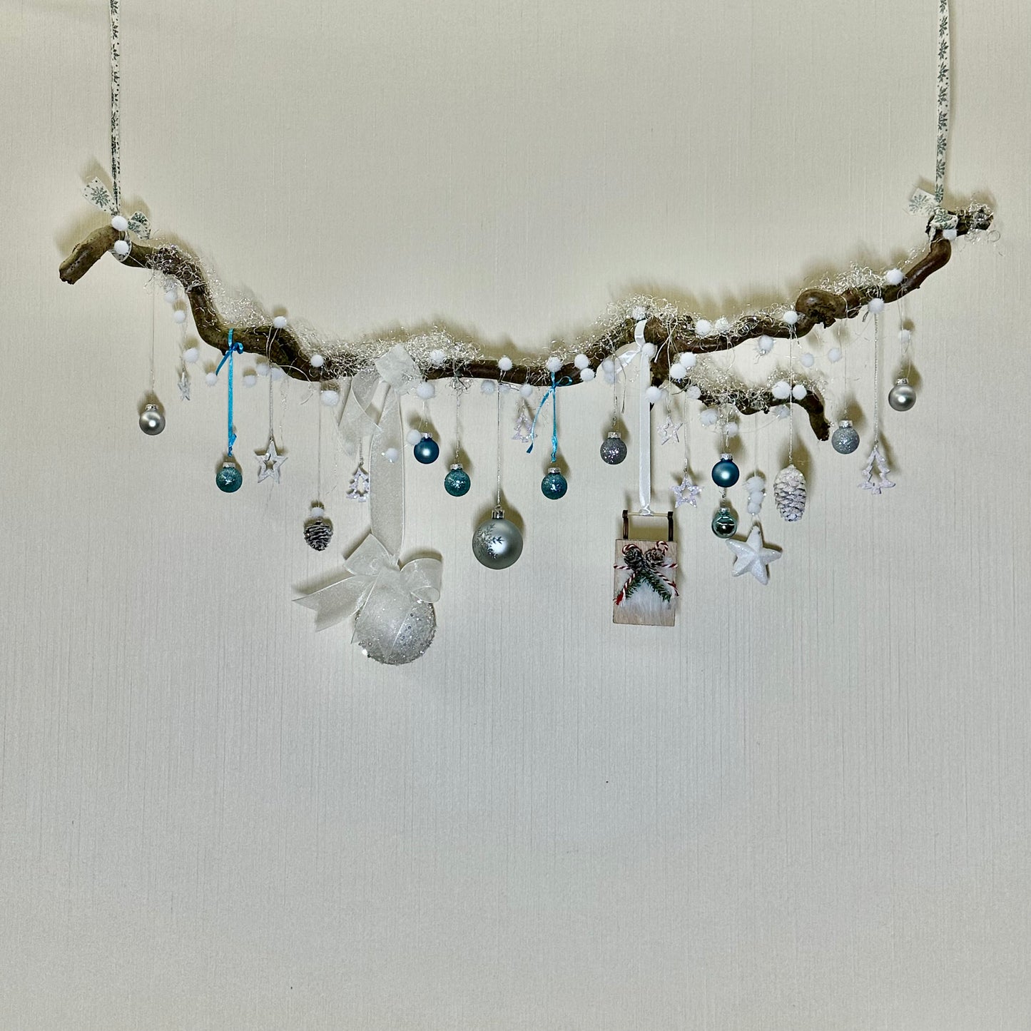 Weihnachtsdeko | Fensterdeko, Wanddeko  | Deko Holz-Ast