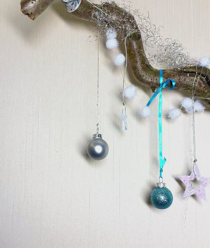 Weihnachtsdeko | Fensterdeko, Wanddeko  | Deko Holz-Ast